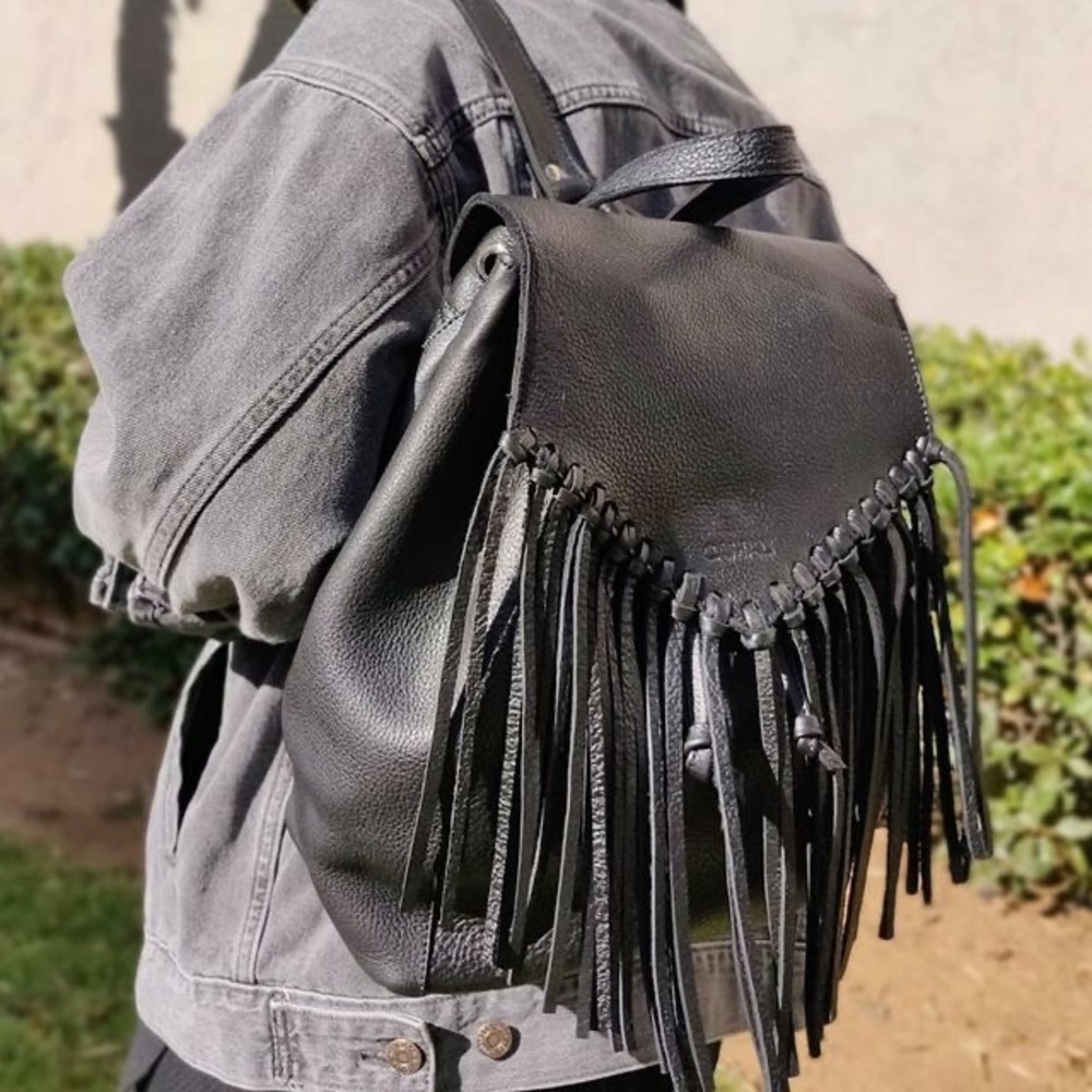 Fringe backpack - Picture 3 of 6